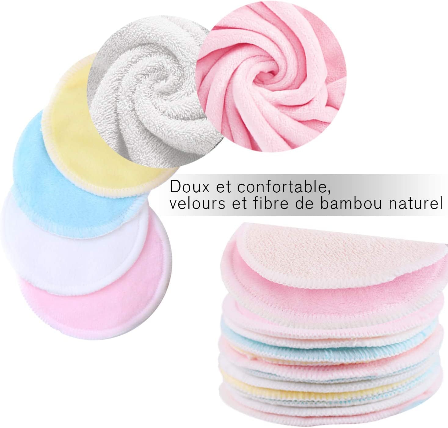 Organic Reusable Makeup Remover Pads